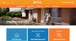 Desktop Screenshot of cehl.com.au