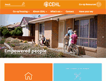 Tablet Screenshot of cehl.com.au